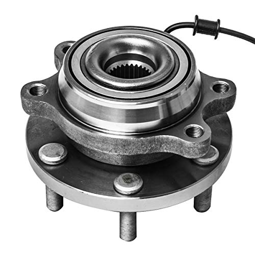AUQDD Front Wheel Hub and Bearing Assembly Left or Right Compatible Nissan Xterra Frontier Pathfinder Suzuki Equator AUQDD 515065 [ 6 Lug W/ABS 4WD 4x4 ] - Image 1