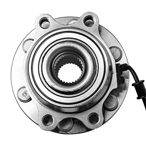 AUQDD Front Wheel Hub and Bearing Assembly Left or Right Compatible Nissan Xterra Frontier Pathfinder Suzuki Equator AUQDD 515065 [ 6 Lug W/ABS 4WD 4x4 ] - Image 4
