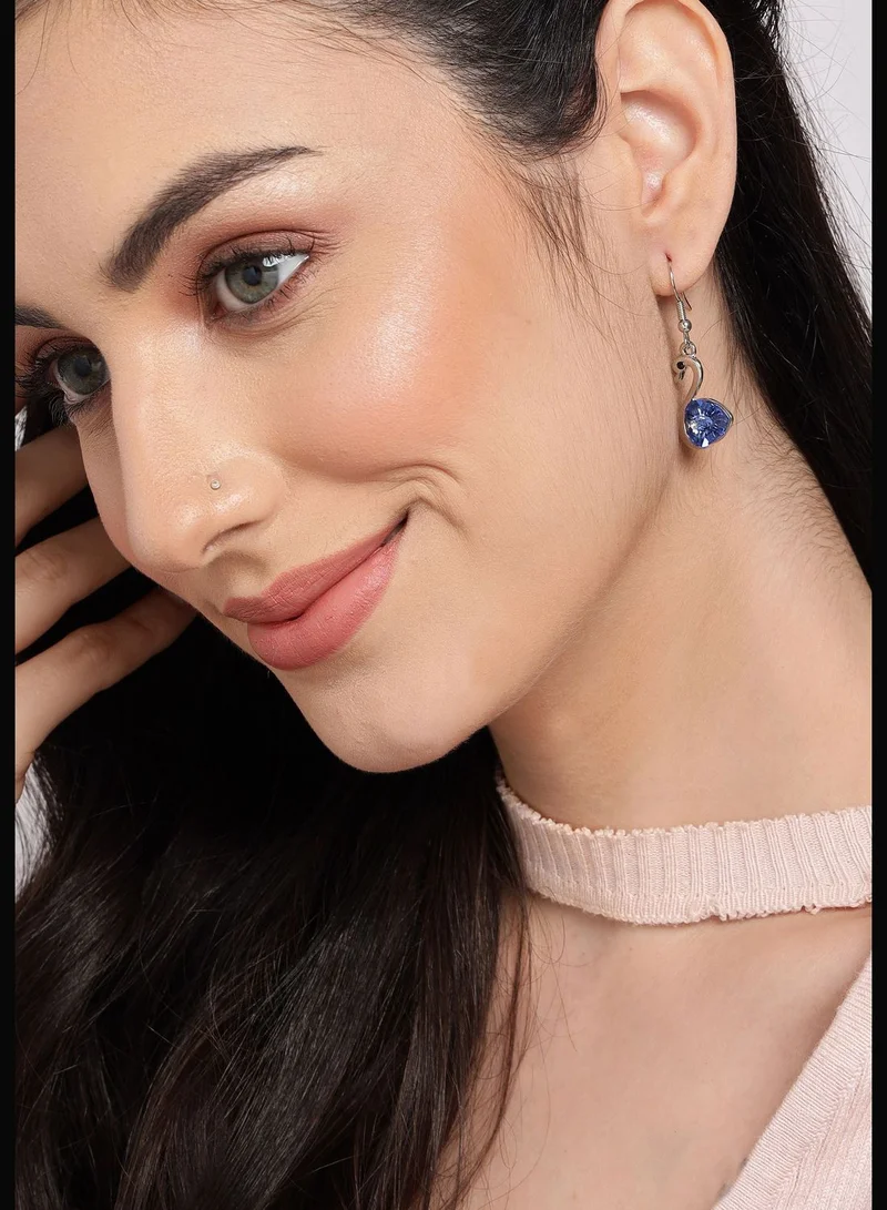 SOHI Trendy Swan Shaped Earrings