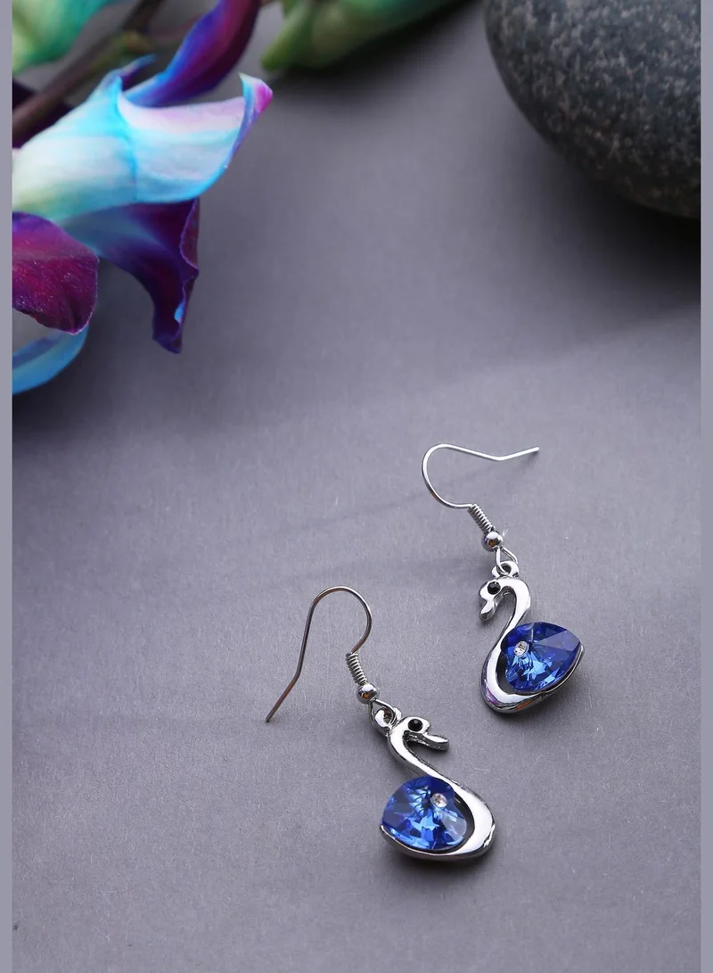 SOHI Trendy Swan Shaped Earrings