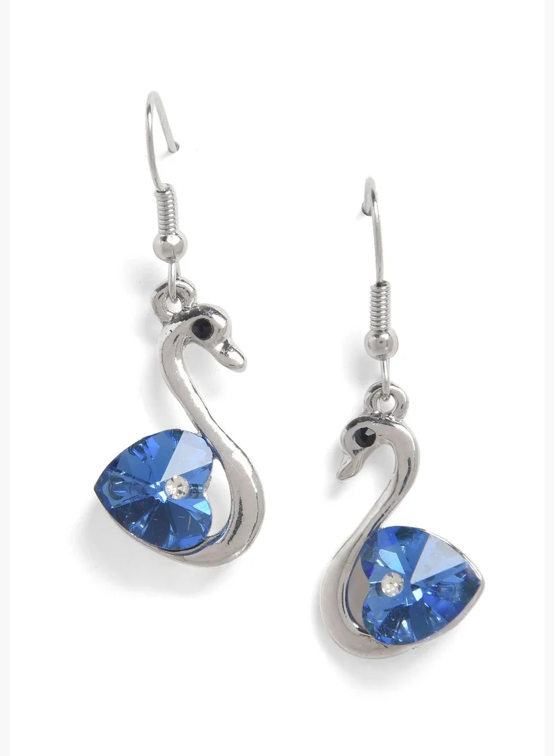 SOHI Trendy Swan Shaped Earrings