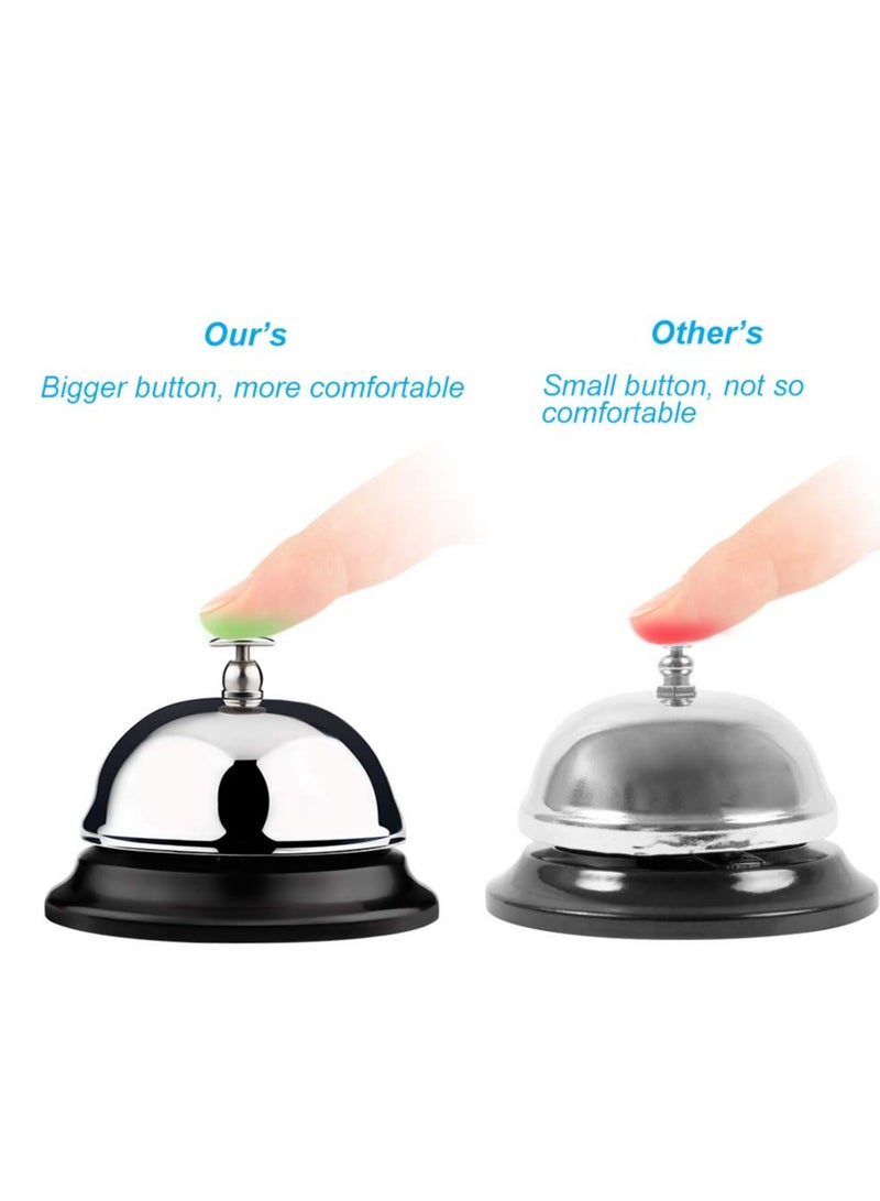 جرس الخدمة / جرس الاتصال / جرس مكتب / زر كبير / نسخة محسنة ( 85mm ) - Image 5