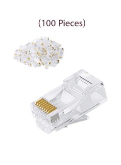 تايمي حزمة مكونة من 100 محول RJ-45 شفاف  - Image 3