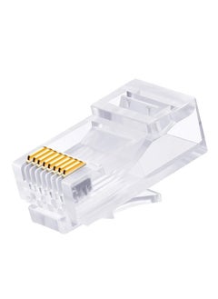 Pack Of 100 RJ-45 Adapter Clear Pass through - pzsku/ZF866A4727262E4492A97Z/45/_/1724324223/06e5edc7-e4a1-4f3f-8db8-4091190f6b7b