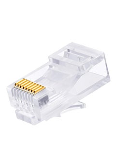 تايمي حزمة مكونة من 100 محول RJ-45 شفاف  - Image 2