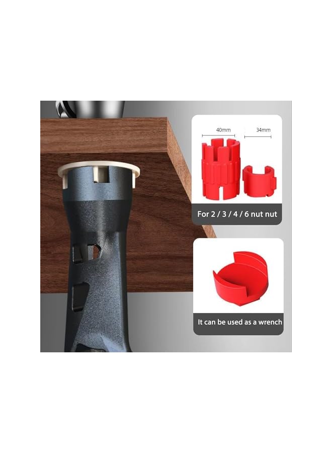 promass Sink Wrench, 11 to 90mm Open-Ended Spanner Wrench, Bathroom Adjustable Wrench Universal Vertical Spanner Repair Tool, Extra Large Openings Short Shank Multi-function Pipe Wrench Wrenches - Image 5