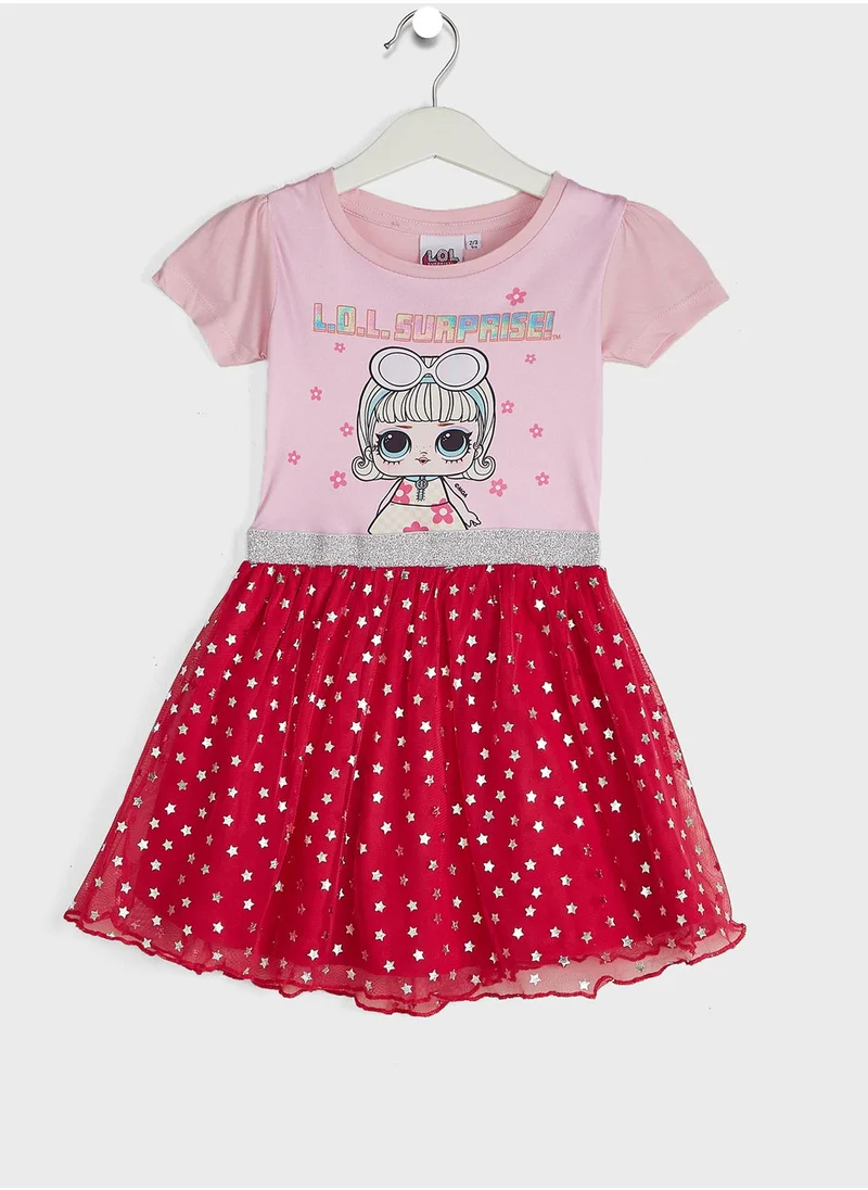 L.O.L. SURPRISE! Kids Printed Dress