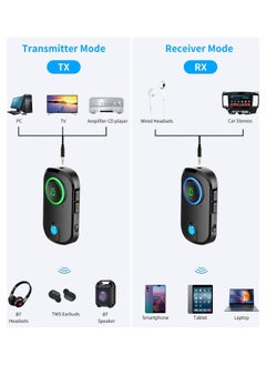 نيبمينينت جهاز إرسال واستقبال يعمل بالبلوتوث T3 أسود  - Image 5