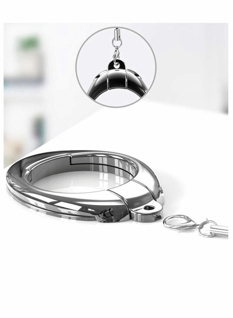 SYOSI Ring Holder, Metal Phone Lanyard, Phone Charm, Lanyard Ring Bracket 2-in-1 for Universal Cell Phone Anti-lost 3pcs (Mixed Colors) - Image 3