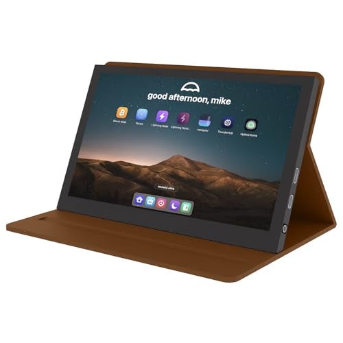 JUN-ELECTRON 7 Inch Mini Monitor HDMI, Portable IPS Touch Screen IPS LCD Display, 1024×600 LCD Screen, 178° Viewing Angle, Small Display for Raspberry Pi, Laptop/PC/TV/DVD/Game Console - Image 1