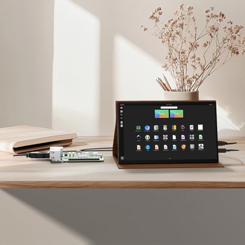 JUN-ELECTRON 7 Inch Mini Monitor HDMI, Portable IPS Touch Screen IPS LCD Display, 1024×600 LCD Screen, 178° Viewing Angle, Small Display for Raspberry Pi, Laptop/PC/TV/DVD/Game Console - Image 2