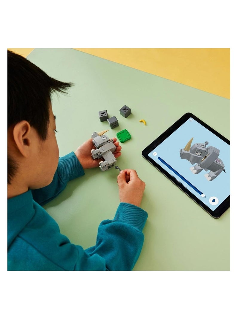 LEGO LEGO Super Mario Rambi The Rhino Expansion Set 71420 - Image 3