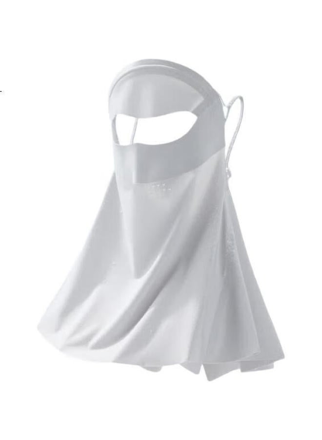 Beneunder قناع حماية الشمس للرقبة للنساء من بينأندر، قناع وجه للحماية من الأشعة فوق البنفسجية، بيكيني رمادي، لوتس باودر Al207 - Image 1