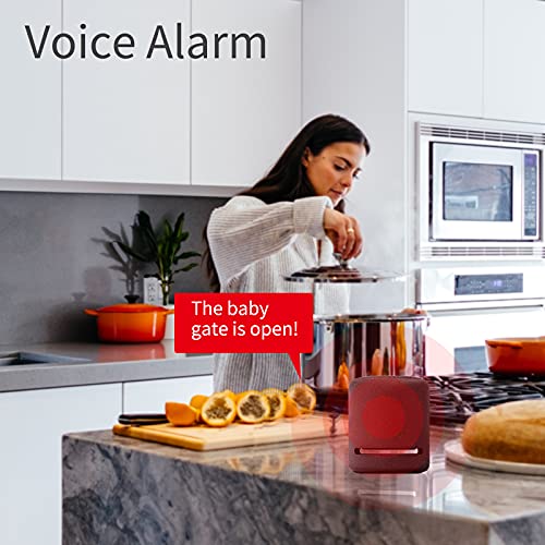 THIRDREALITY Zigbee Contact Sensor, Door and Window Monitor, Home Automation, Works with Home Assistant, SmartThings, Aeotec, Homey, Hubitat or Echo Devices with Build-in Zigbee Hub,hub Required - Image 3