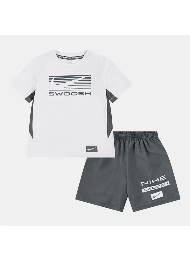 Nike Kids' Dri-FIT Multi Woven T-Shirt and Shorts Set