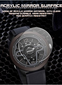 Sanda Outdoor Waterproof Stainless Steel Buckle Silicone Strap Casual Watch 12MM Black 9023  - Image 3