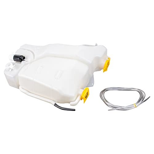 TRQ Windshield Washer Reservoir Compatible with 2004-2005 Dodge Ram 1500 2005 Ram 2500 Ram 3500 CH1288246 - Image 1