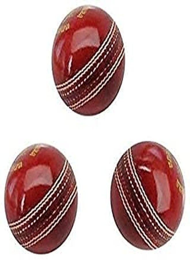 REDOX Leather Cricket Ball (Pack of 3) - Image 1