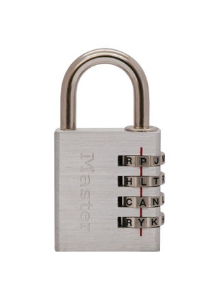 Master Lock 643DWD Set Your Own Word Combination Lock 1-9/16 in. Wide Silver - pzsku/ZF8673C598A5480D53903Z/45/_/1740118389/e0c51525-45b5-4348-8c00-f64f8d208d67