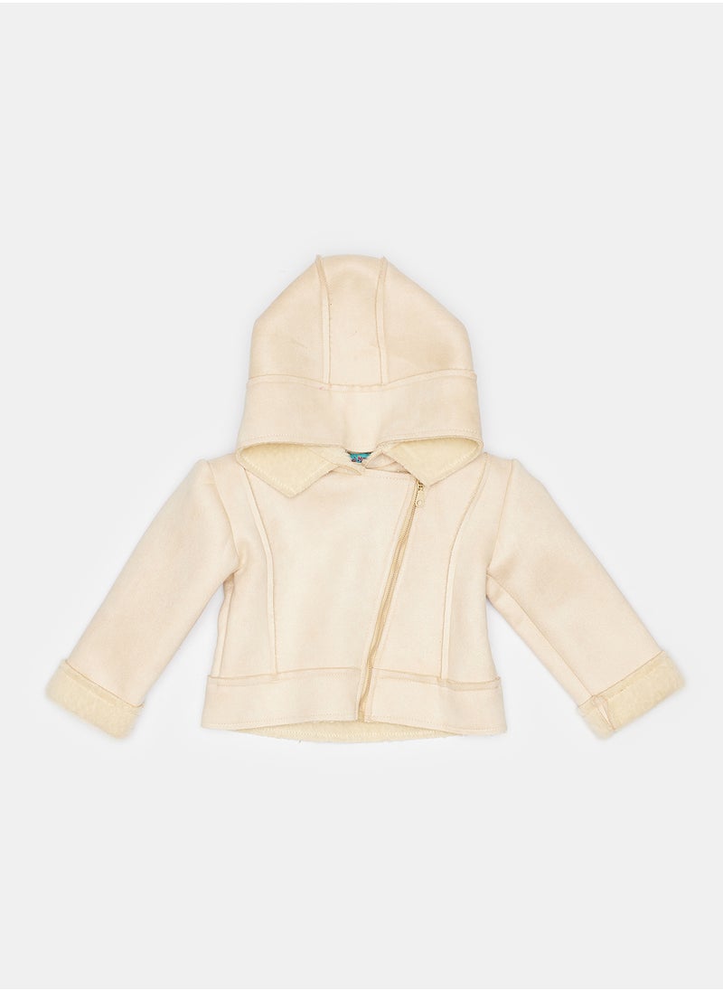 Jodi Mini - Girls Jacket Padded with Fur - Image 1