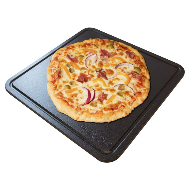 Old Stone Pizza Steel for Oven 14x14Inch 14inch Thick