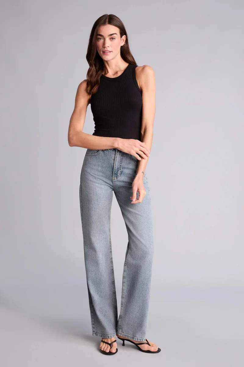 ديفاكتو Slim Fit Camisole Halter Collar Tank Top
