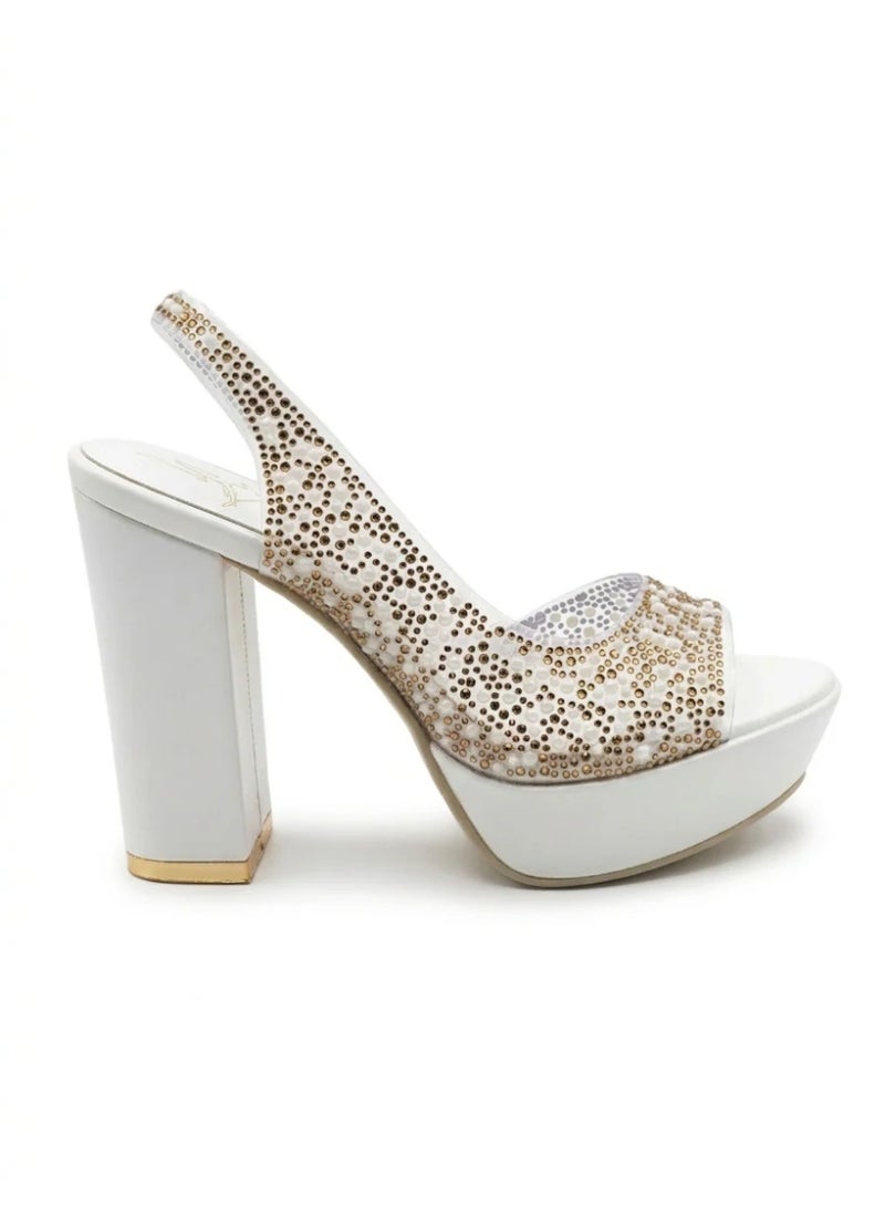 Vbranda Women’s High Heel Sandal 9 cm with Platform C-99 - Image 1