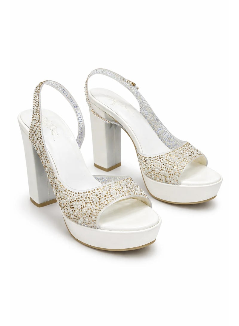 Vbranda Women’s High Heel Sandal 9 cm with Platform C-99 - Image 3