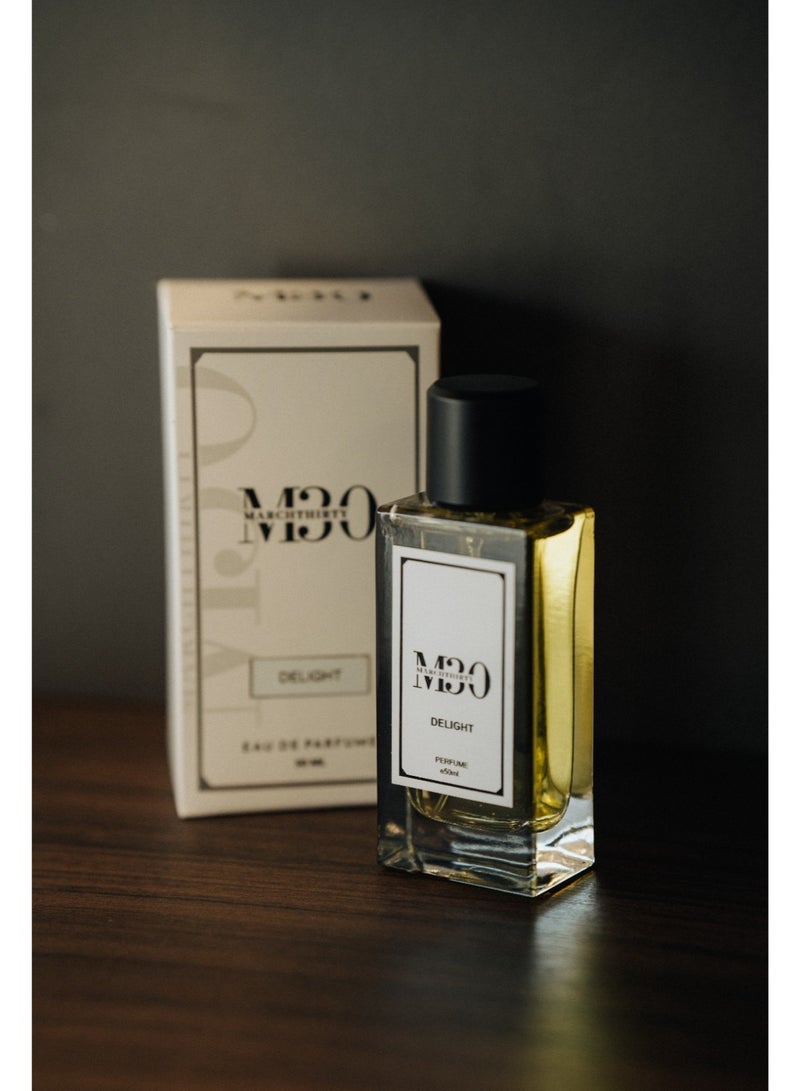 March Thirty Delight Eau de Parfum – Long Lasting Perfume for Women | Amber Vanilla Sweet Fragrance 50ml - Image 3