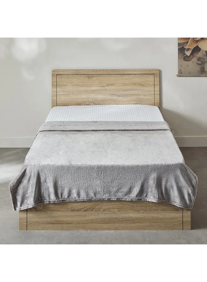 Home Box Nova Solid Flannel Twin Blanket 200 x 140 cm