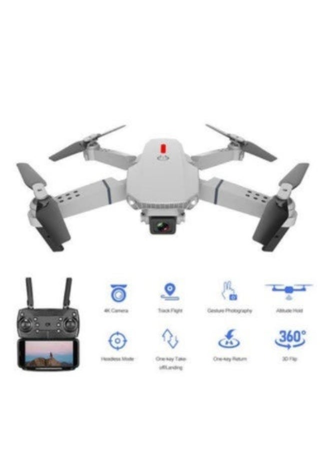 Wish طائرة مسيرة LS-E525 مع كاميرا 4K طائرة مسيرة بكاميرتين واي فاي FPV وضع بدون رأس تثبيت الارتفاع تتبع الصورة والفيديو بالإيماءات طيران 3D Flip طائرة مسيرة رباعية متنوعة - Image 3
