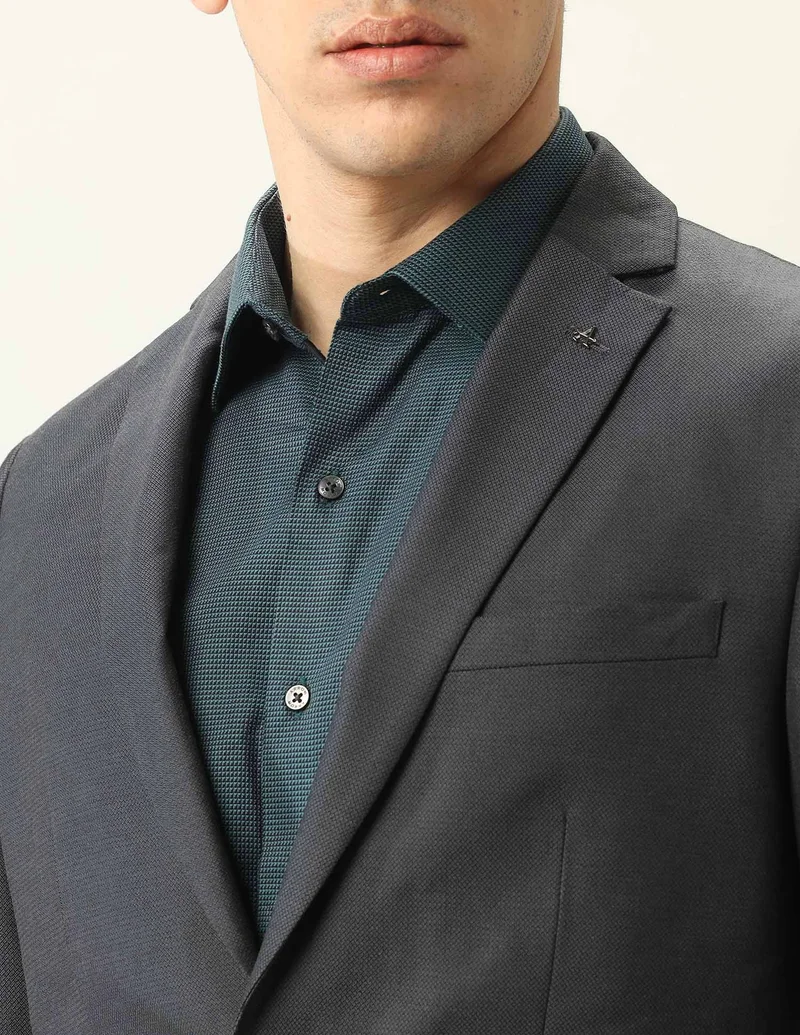 Arrow Dark Grey Body Tailored Fit Ceremonial Suit for Men | Best Price UAE