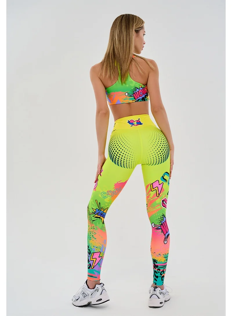 Bona Fide Bona Classic Yupi Bona Fide Premium Quality Classic Leggings for Women with Unique Design and Lifting - Comfortable Workout Leggings for Women | Best Price UAE