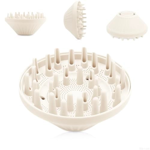 SEICHYGO 360° Rotating Diffuser Attachment Nozzle Compatible with Laifen SE Lite（NOT SE Styling Tool, Hair Smoothing Dryer Blower Accessories for Laifen SE Lite, Milk Tea - Image 1