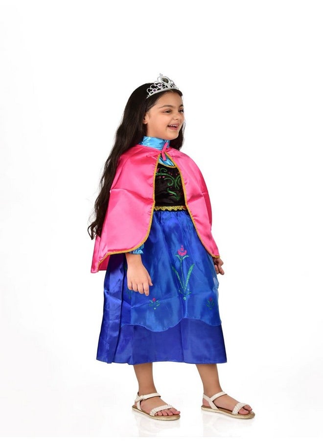 BookMyCostume - BookMyCostume Anna Princess of Arrendale Fairy tale Kids Fancy Dress Costume 5-6 years - Image 1