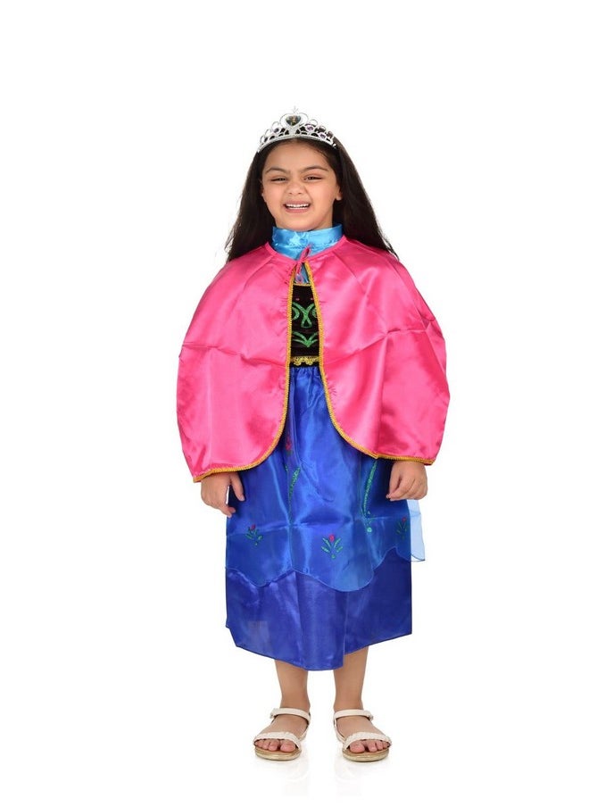 BookMyCostume - BookMyCostume Anna Princess of Arrendale Fairy tale Kids Fancy Dress Costume 5-6 years - Image 1