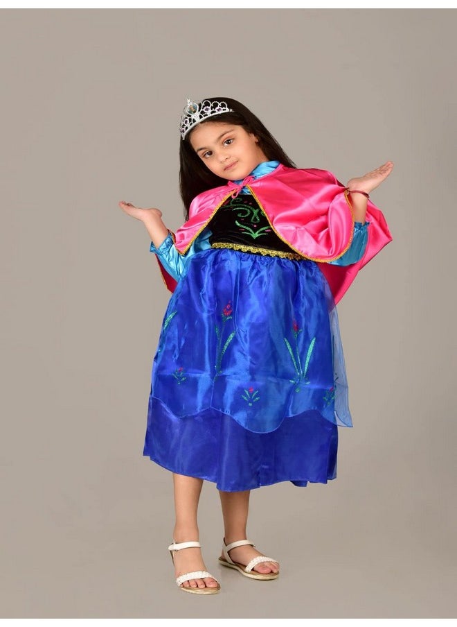 BookMyCostume - BookMyCostume Anna Princess of Arrendale Fairy tale Kids Fancy Dress Costume 5-6 years - Image 1