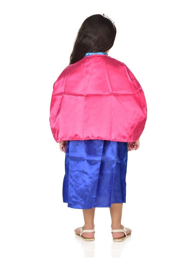 BookMyCostume - BookMyCostume Anna Princess of Arrendale Fairy tale Kids Fancy Dress Costume 5-6 years - Image 1