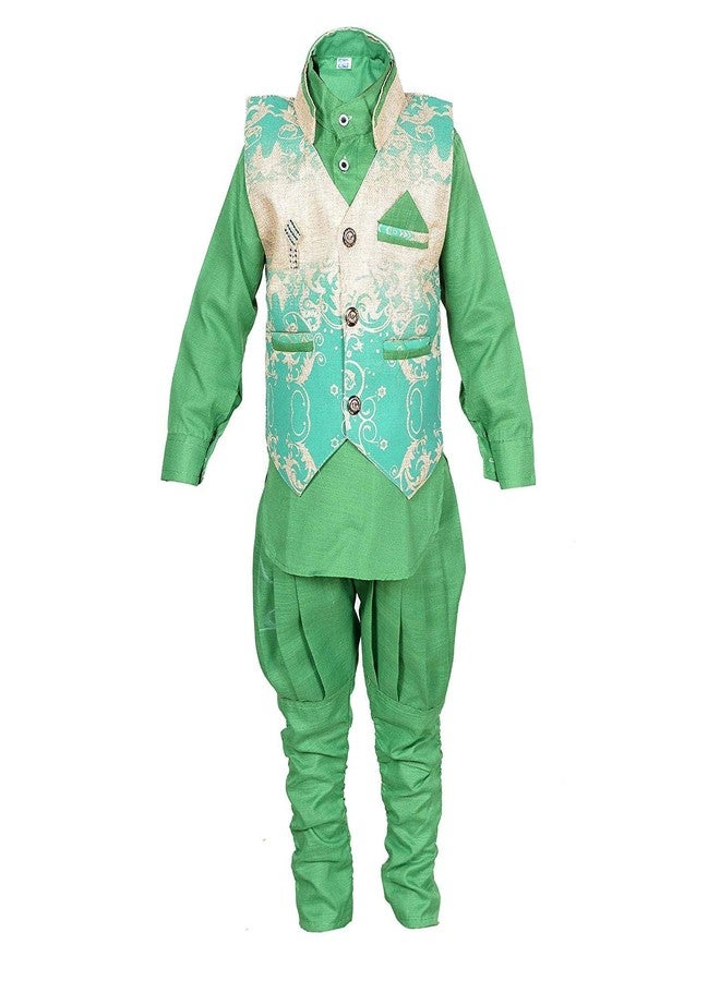 Malvina كُرتا مالفينا، بنطال مع صدرية للأولاد من 2-3 سنوات - Image 1