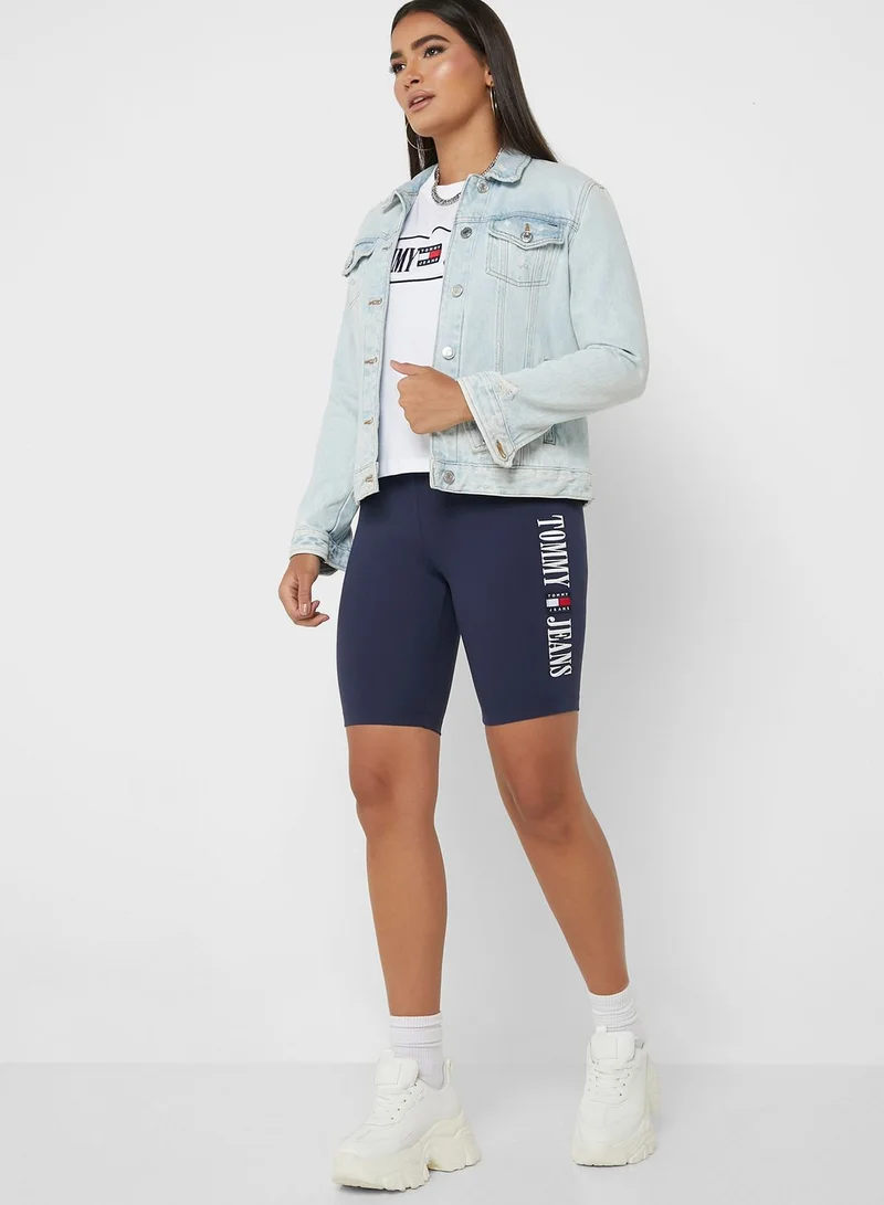 TOMMY JEANS 3 Pack Pocket Detail High Waist Shorts