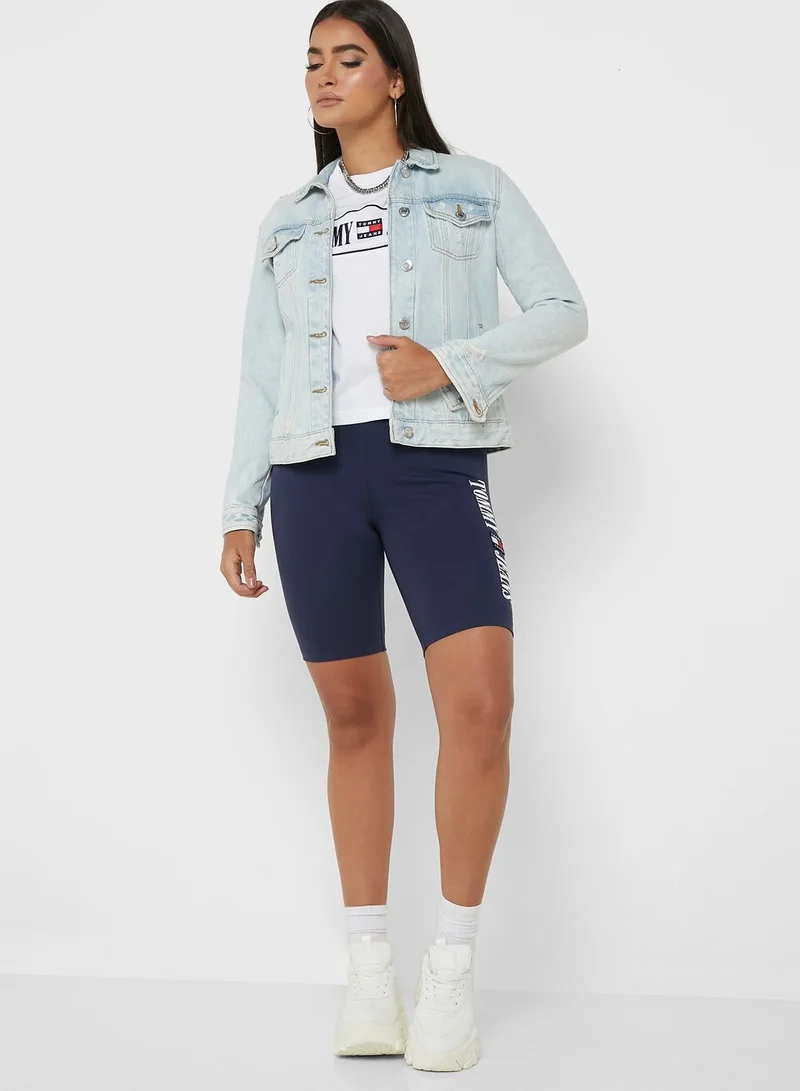 TOMMY JEANS 3 Pack Pocket Detail High Waist Shorts