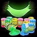 Playbees Glow in The Dark Slime 24 Pack Neon Party Favors for Kids Sensory Toy for Boys Girls Ages 5 NonToxic Stretchy Gooey Fun Birthday Halloween Classroom Treat Bags - Image 2