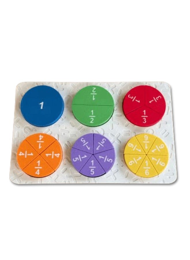 3D Brothers - Fraction Learning Puzzle – Fun & Educational Math Toy for Kids - Image 1