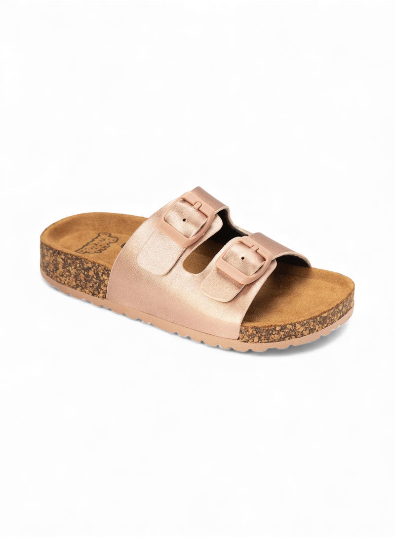 Bata Buckle Slip-On Sandals - Image 2