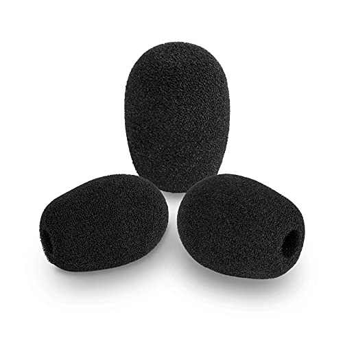 LEFXMOPHY A40 TR Pop Filter Replacement for Astro A30 A40 A50 A40TR Gaming Headset Microphone Foam Windscreen Mic Cover, 3-Pack - Image 1