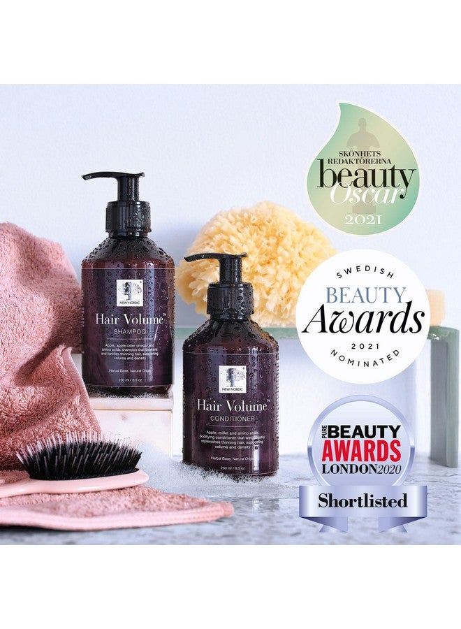 New Nordic Hair Volume Conditioner, A Creamy, Herbal Recipe to Weightlessly Hydrate, Volumize, Soften and Shine, Vegan & Formulated with Clean Ingredients, 8.5 Fl Oz - Image 3