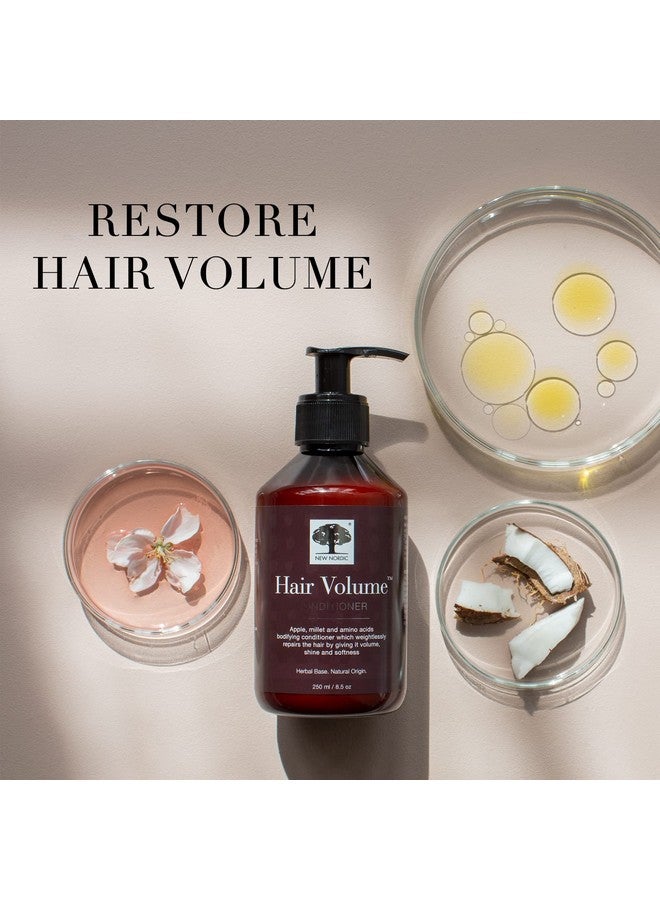 New Nordic Hair Volume Conditioner, A Creamy, Herbal Recipe to Weightlessly Hydrate, Volumize, Soften and Shine, Vegan & Formulated with Clean Ingredients, 8.5 Fl Oz - Image 5
