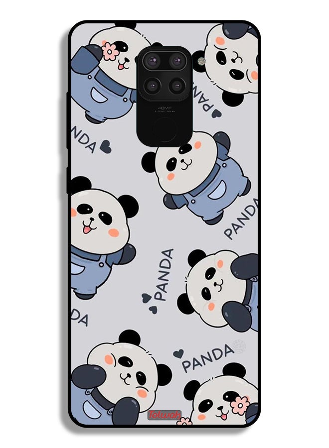Tolwak Xiaomi Redmi Note 9 Protective Case Cover Pattern Of Pandas - Image 2