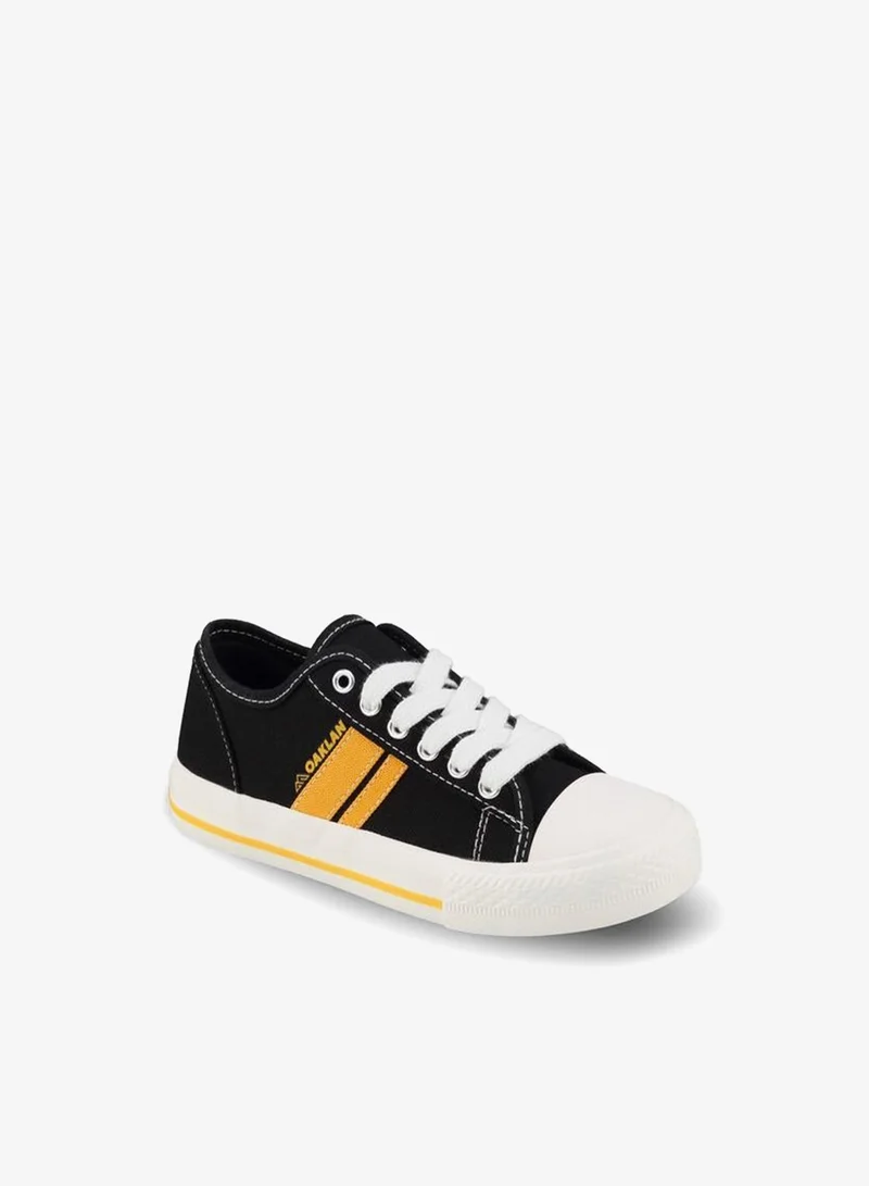 Oaklan By Shoexpress BLACK Boys Colourblock Lace-Up Ankle Sneakers for Men | Best Price UAE
