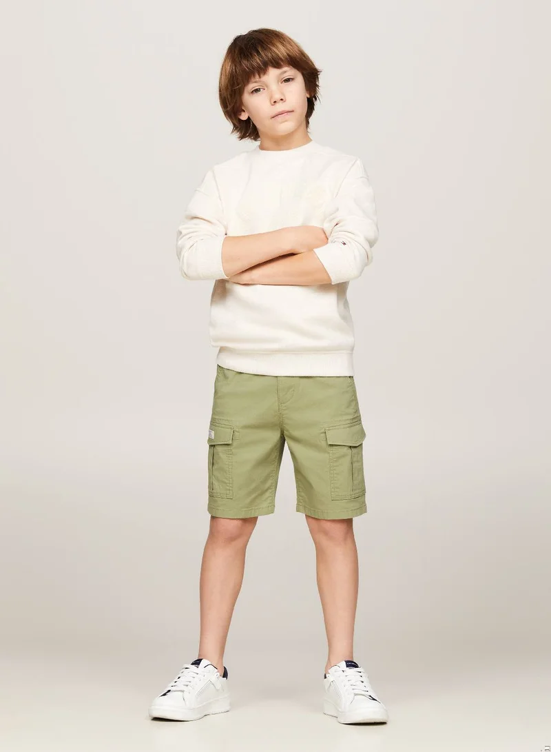 TOMMY HILFIGER Hilfiger Monotype Straight Cargo Shorts